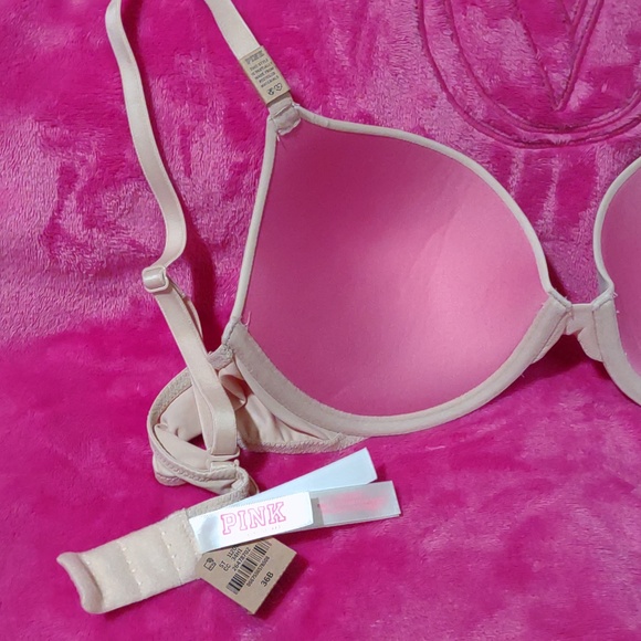 Victoria Secret Pink push up bra size 34A NWT - Picture 3 of 5